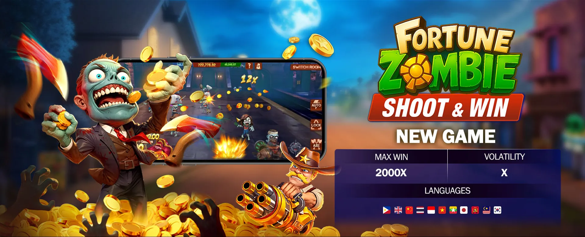 Exciting Tongits Online Gaming Registration Banner